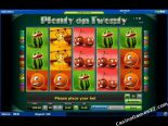 slot machine gratis Plenty on Twenty Novomatic